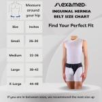 FlexaMed Right Inguinal Hernia Support Belt