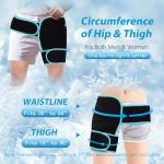 Hip Brace with Reusable Hot Cold Pack