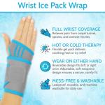 Reusable Hot & Cold Wrist Ice Pack Wrap
