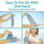 Reusable Hot & Cold Wrist Ice Pack Wrap