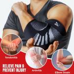 Compression Elbow Sleeves for Weightlifting and Training