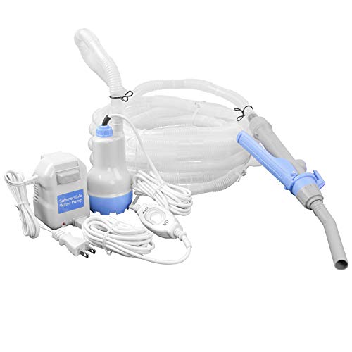 Electric Aquarium Gravel Cleaner with 30 ft Hose
