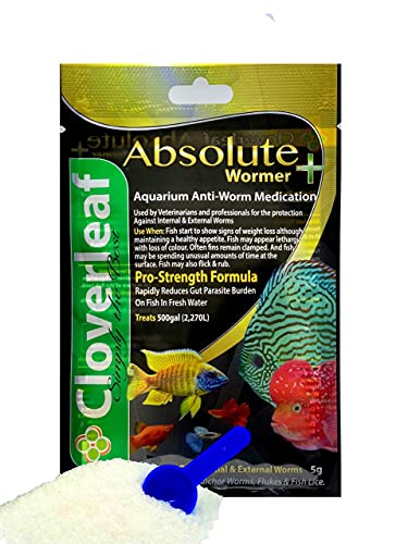 Plymouth Discus Fish Wormer Powder - 5G Treats 600 Gallons