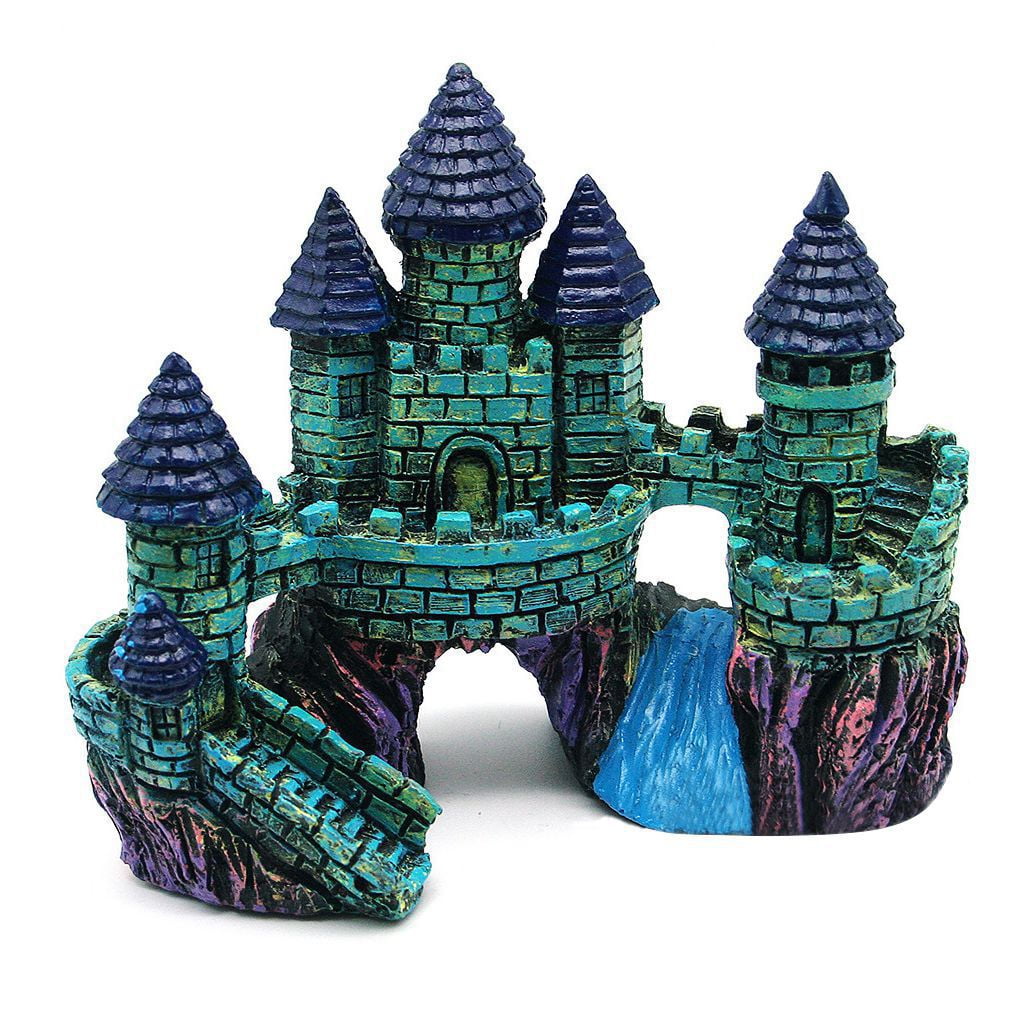 Aquarium Castle Ornament for Fish Tank Decoration