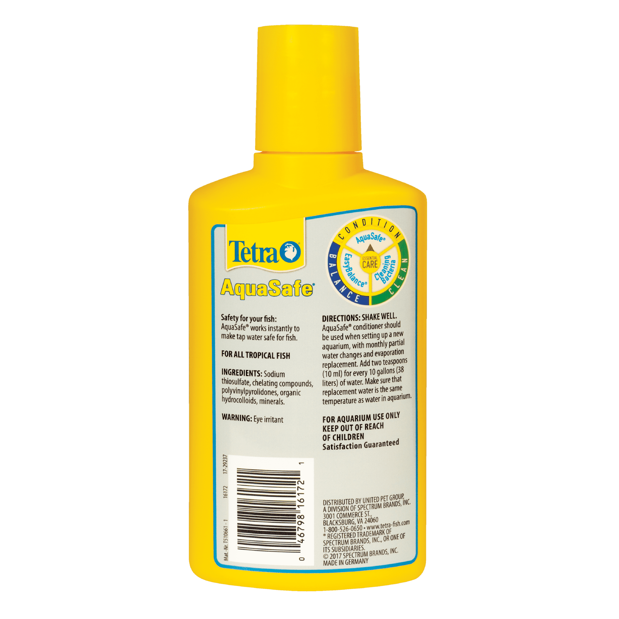 Tetra AquaSafe Water Conditioner for Fish Tanks
