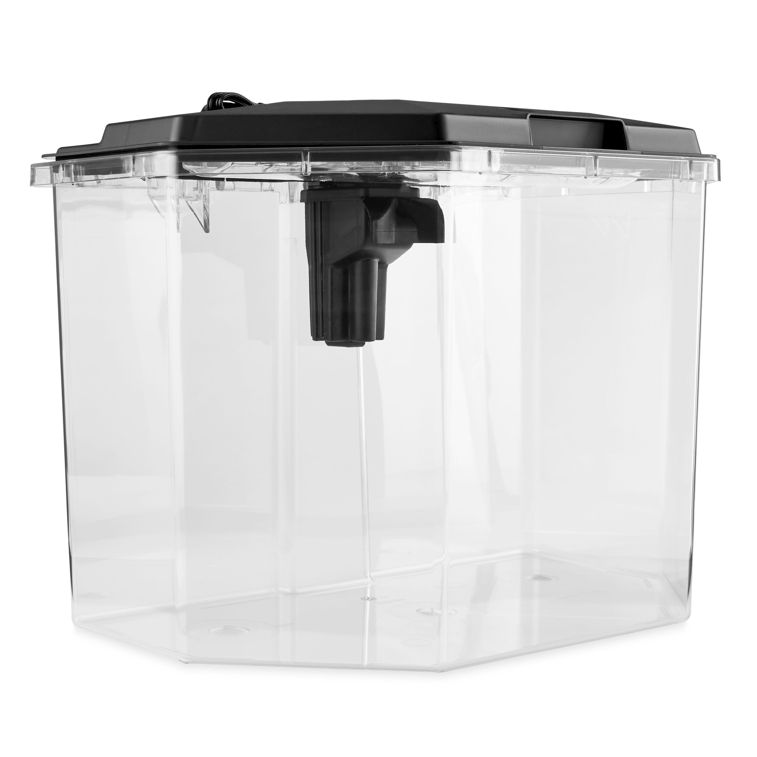 6.5-Gallon Semi-Hex Aquarium Kit with LED Lighting
