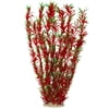 Large 21-Inch Red Artificial Aquarium Plants