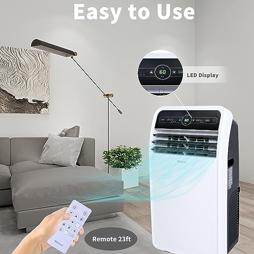 Shinco 12,000 BTU Portable Air Conditioner with Dehumidifier