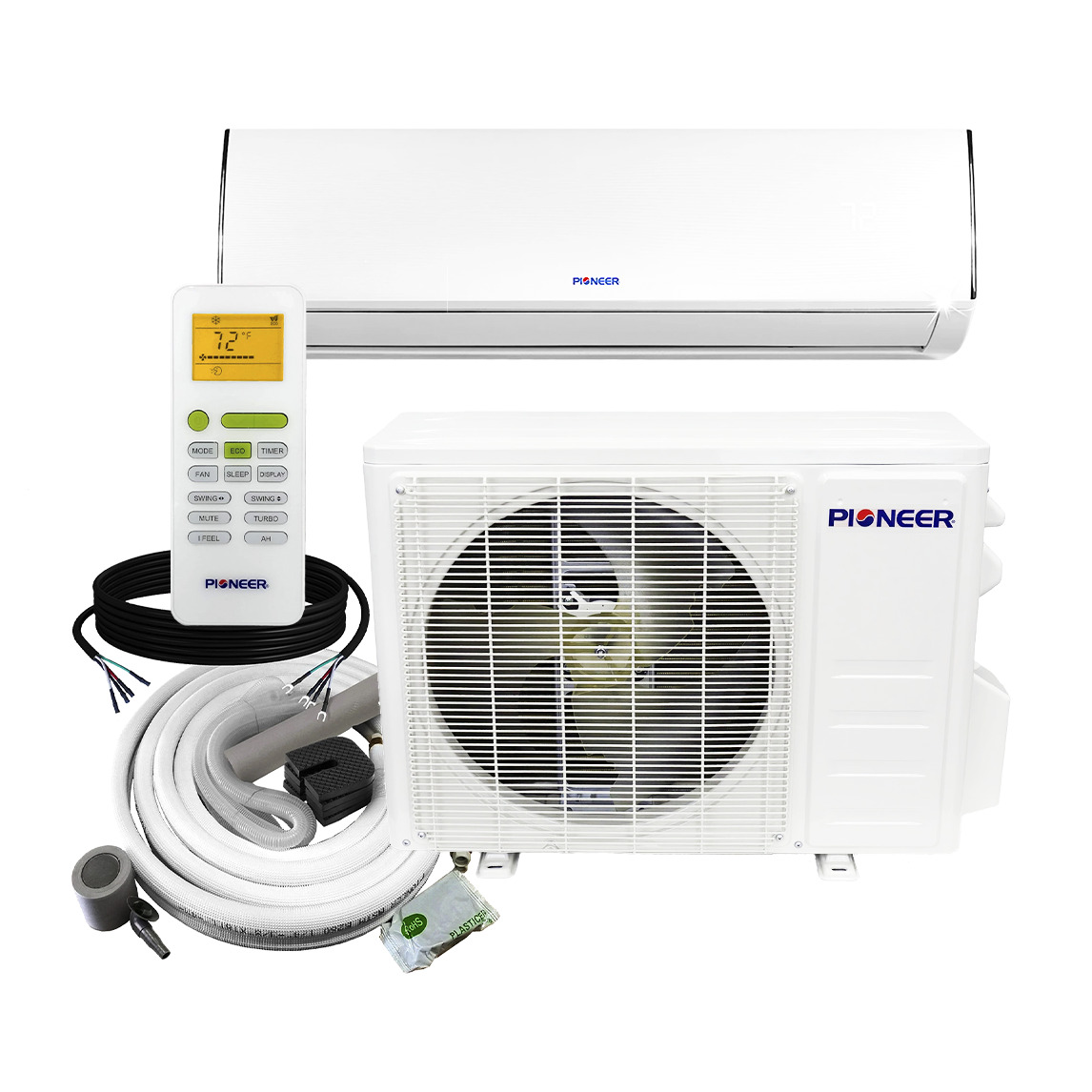 Pioneer 12,000 BTU Ductless Mini-Split Heat Pump