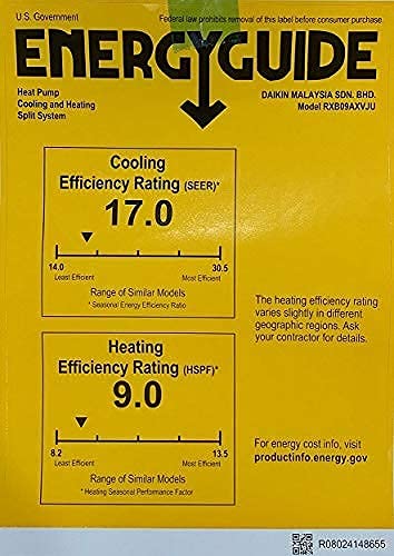 Daikin 12,000 BTU Ductless Mini-Split AC System