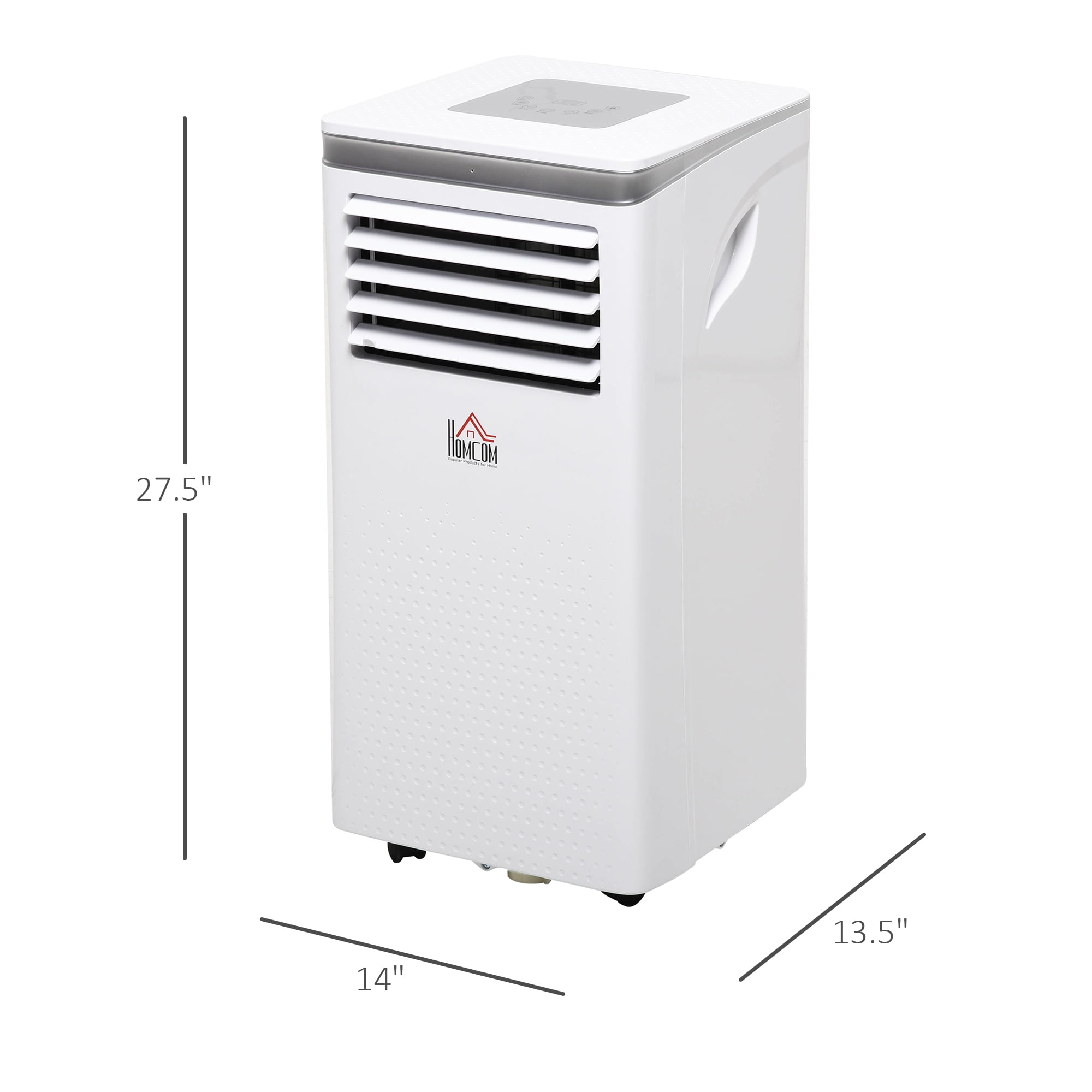 HOMCOM 10,000 BTU Portable Air Conditioner with Remote