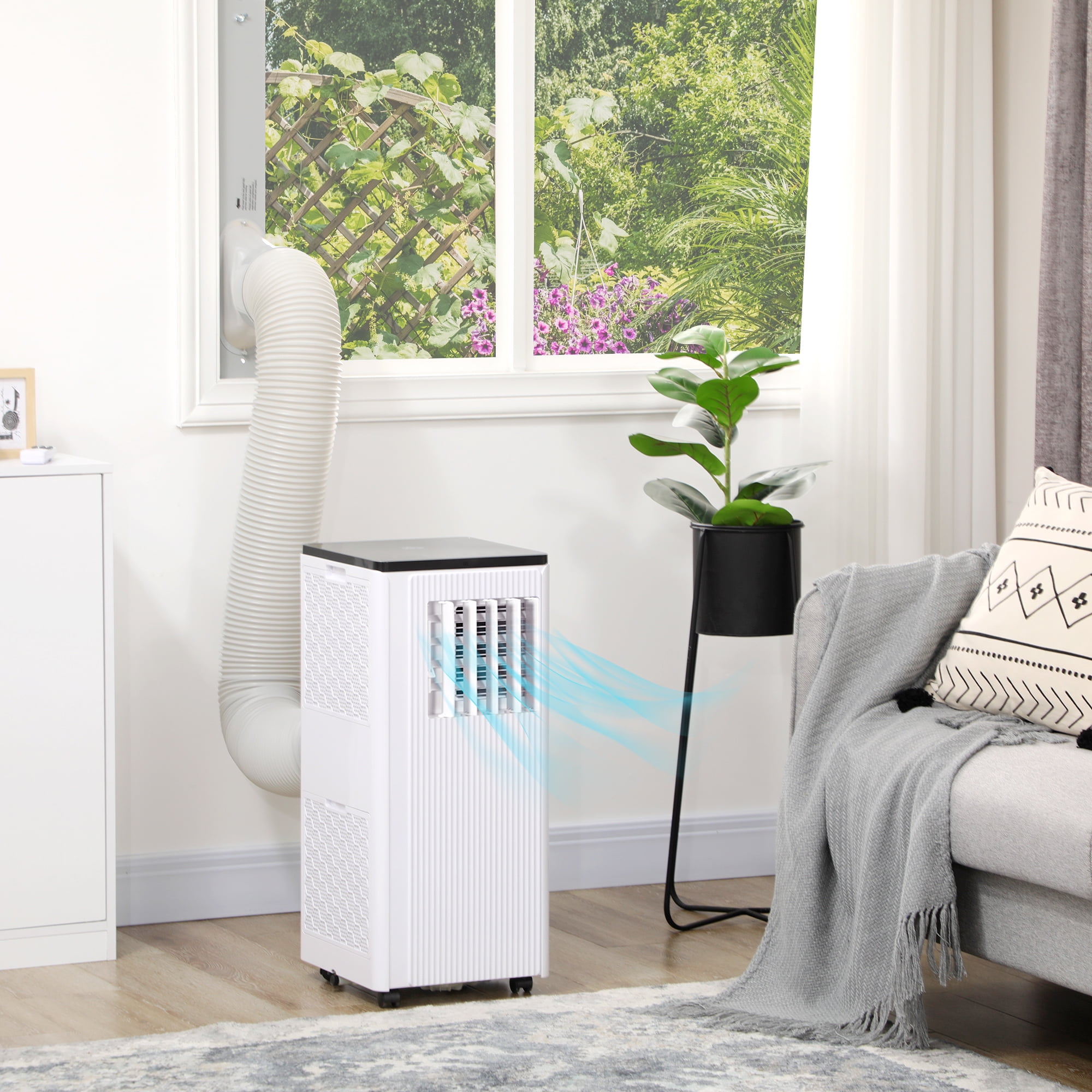 HOMCOM 10,000 BTU Smart Portable Air Conditioner