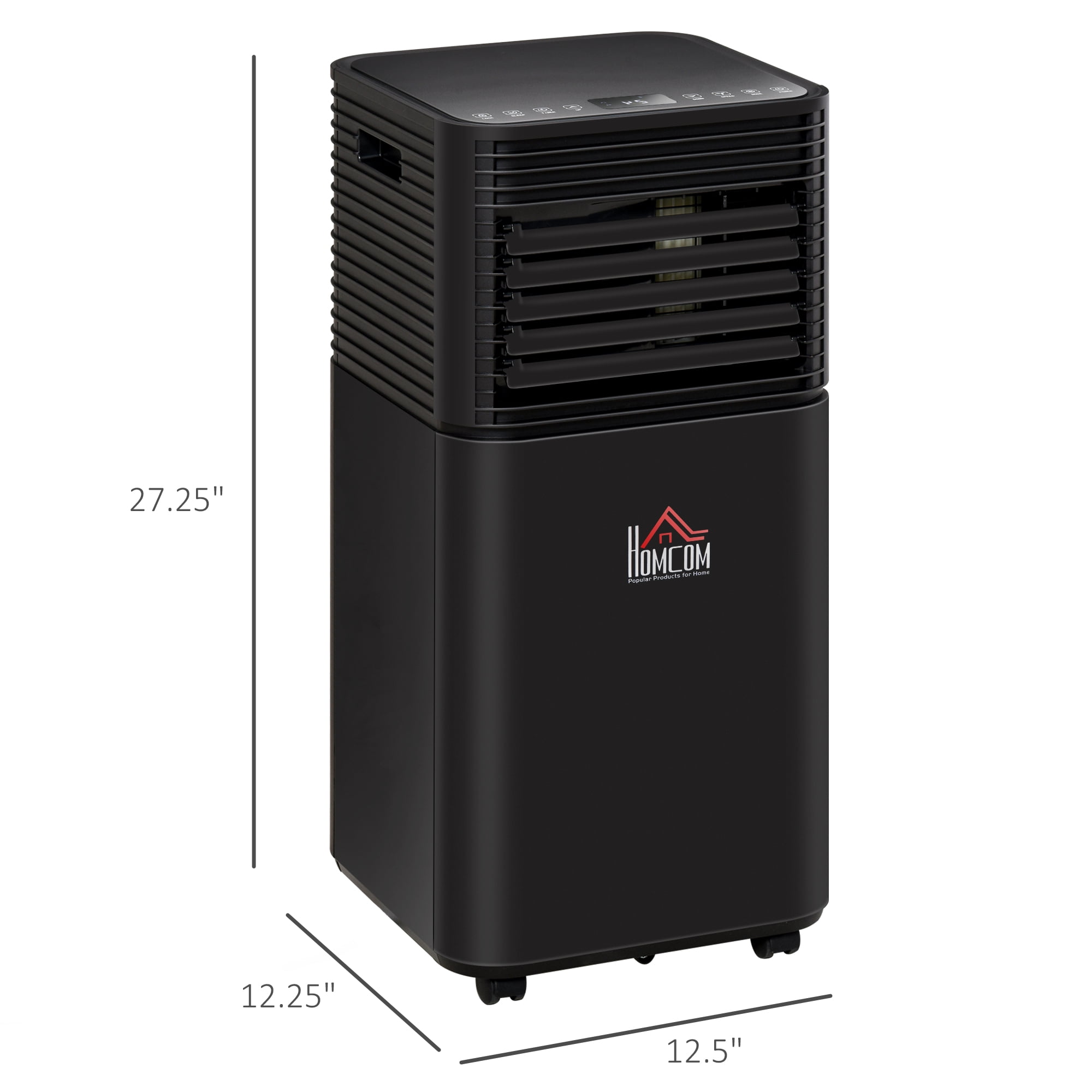 HOMCOM 8000 BTU Portable Air Conditioner with Remote