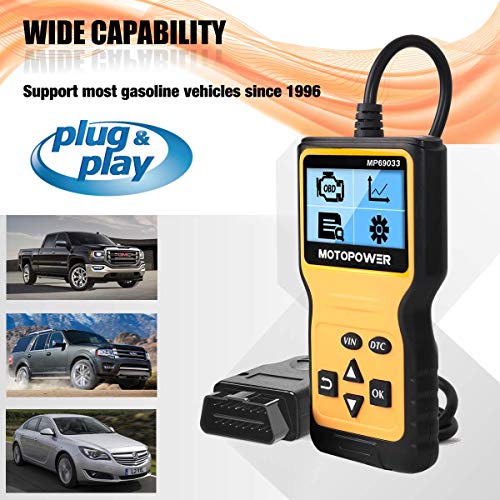 MOTOPOWER OBD2 Scanner Code Reader for Cars