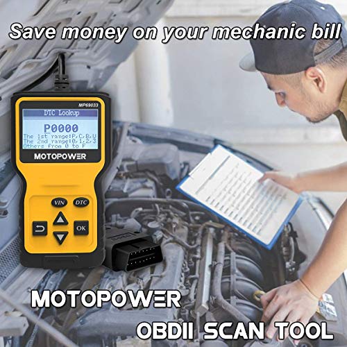 MOTOPOWER OBD2 Scanner Code Reader for Cars