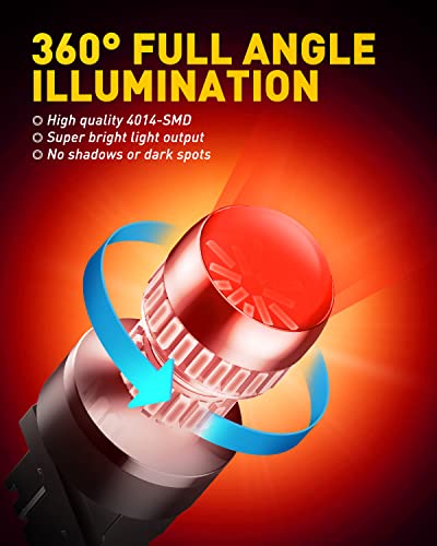 AUXITO 3156/3157 LED Brake Light Bulbs