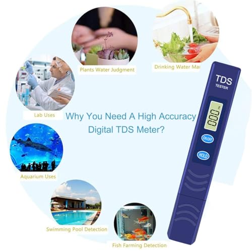 TDS Meter for Accurate Water Quality Testing