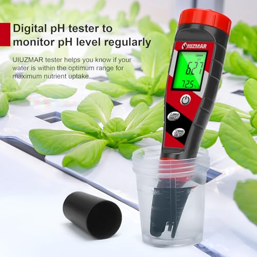pH and TDS Meter for Hydroponics and Indoor Plants