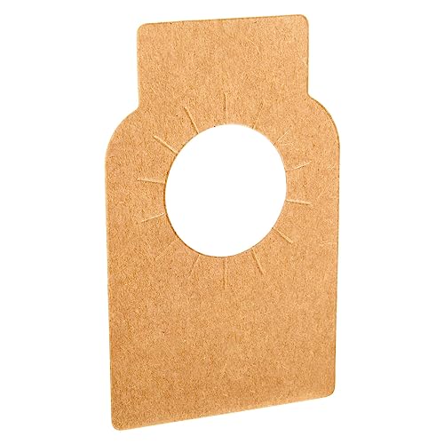 300 Pack Brown Paper Bottle Labels for Cellar