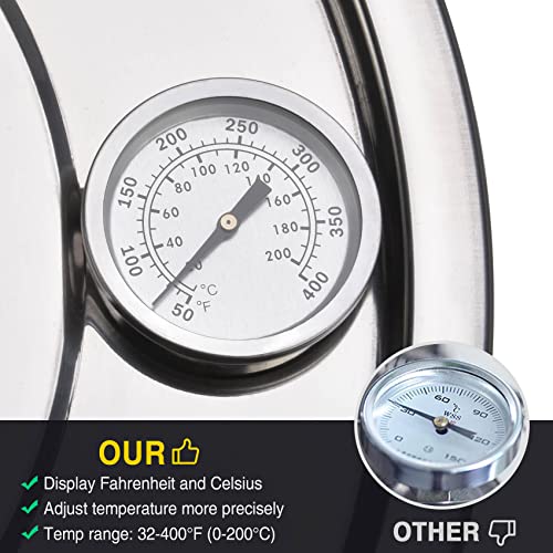 Suteck 50L Stainless Steel Alcohol Distiller with Thermometer