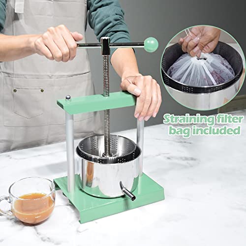 Stainless Steel Manual Press for Juice and Wine