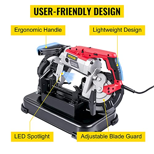 Portable Band Saw with Variable Speed Control