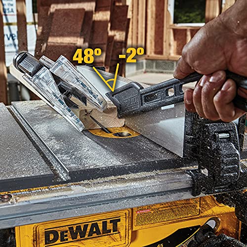 DeWALT 8-1/4" Compact Jobsite Table Saw
