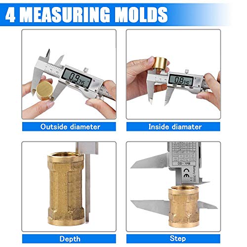 Digital Stainless Steel Caliper Measuring Tool