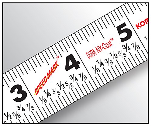 Komelon SM5425 Speed Mark 25ft Measuring Tape