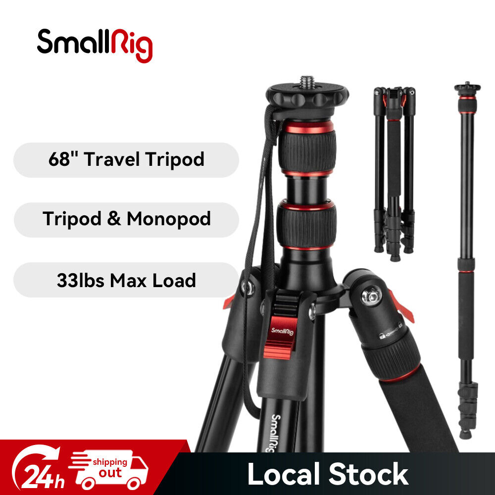 SmallRig 68" Tripod Monopod Stand for Cameras