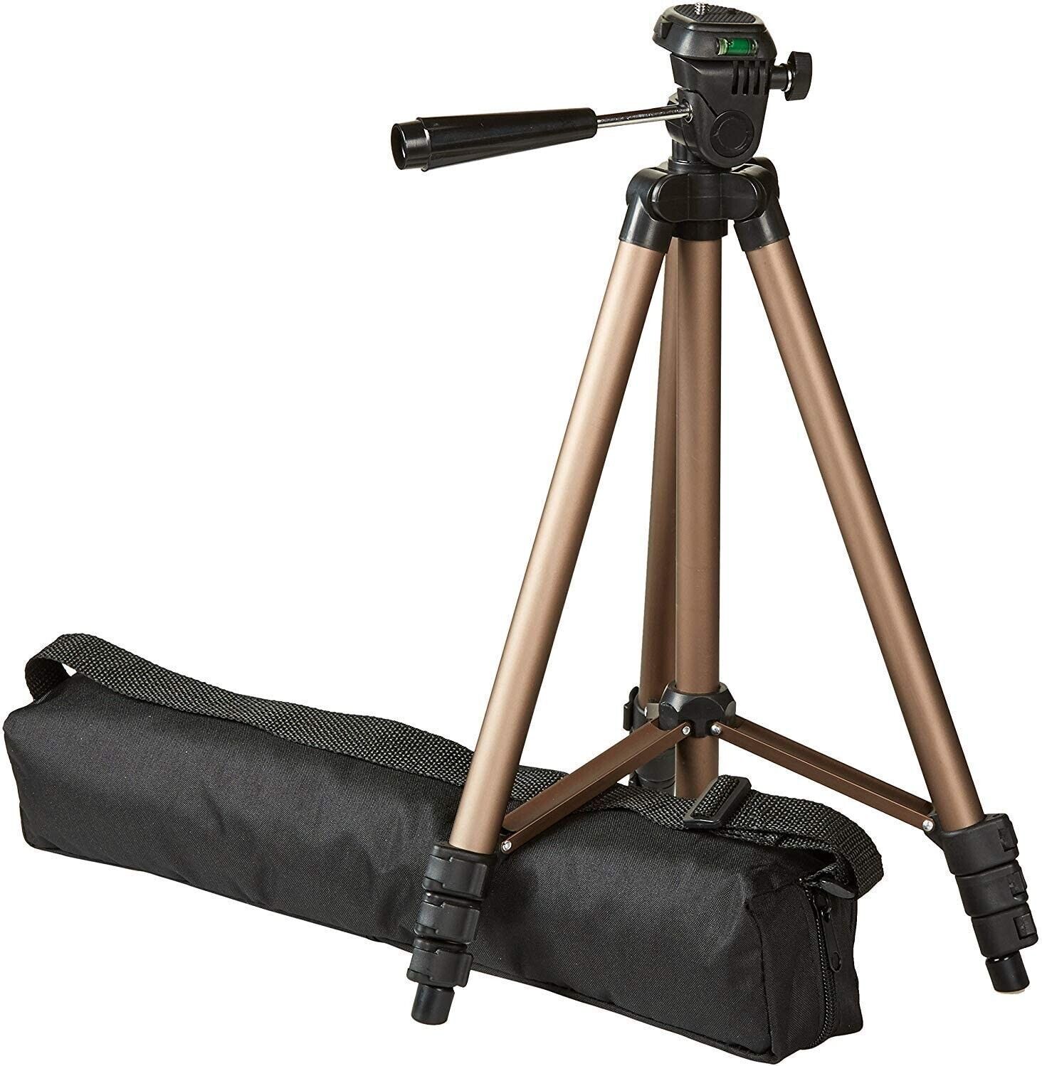 Amazon Basics Lightweight 127 cm Tripod with Carry Bag