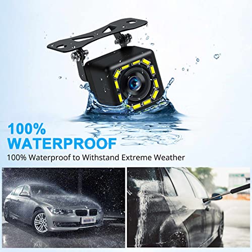 Ultra HD Rear View Backup Camera with Night Vision