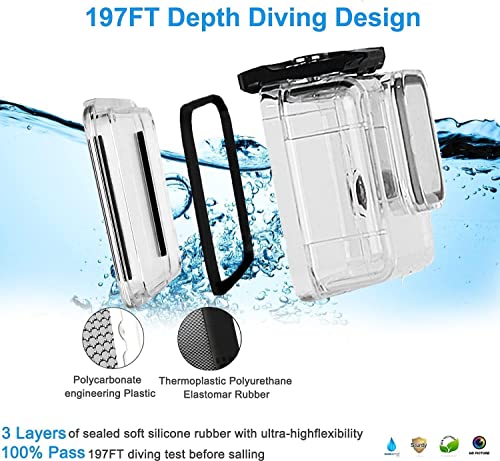 FitStill Waterproof Case for GoPro Hero 9-12