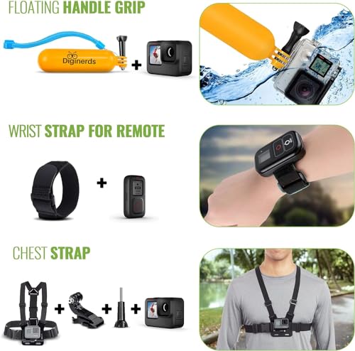 GoPro HERO12 Black - Waterproof 5.3K Action Camera Bundle