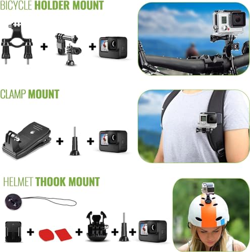 GoPro HERO12 Black - Waterproof 5.3K Action Camera Bundle