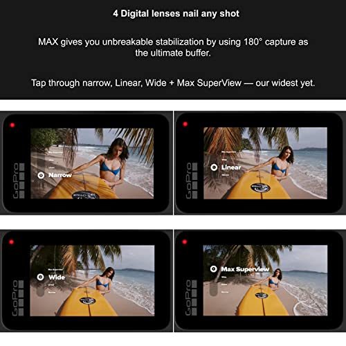 GoPro MAX: Waterproof 360° Camera with Touch Screen