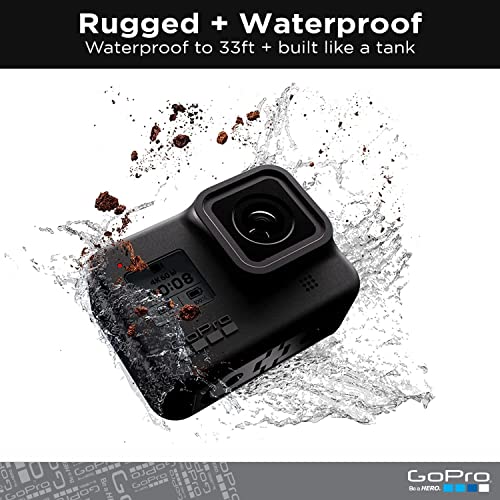 GoPro HERO8 Black Waterproof Action Camera Bundle