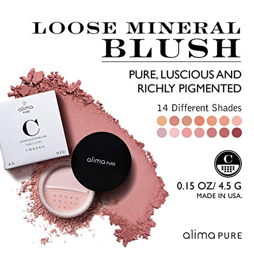 Alima Pure Vegan Satin Matte Loose Blush 0.15 oz