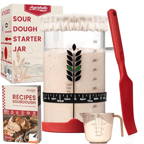Complete Sourdough Starter Kit with Recipe Book