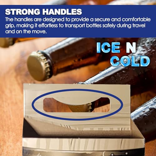 4-Pack Cardboard Carrier for 12oz Bottles