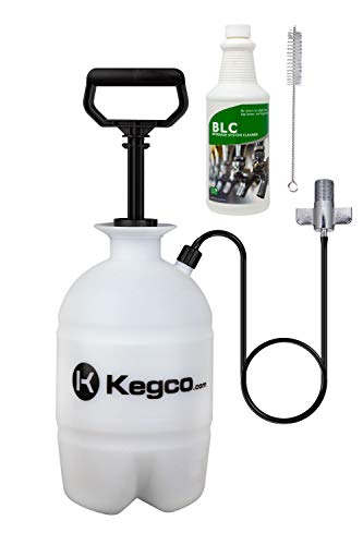 Kegco Deluxe Hand Pump Keg Beer Cleaning Kit