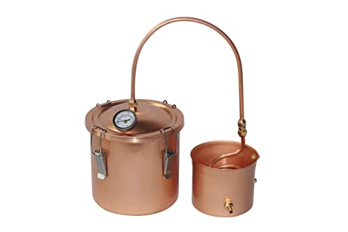Kingsunshine 6L Copper Distiller for DIY Brewing