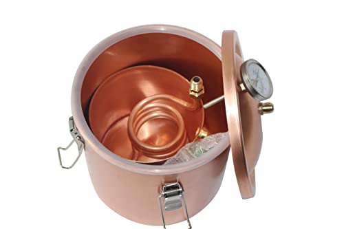 Kingsunshine 6L Copper Distiller for DIY Brewing