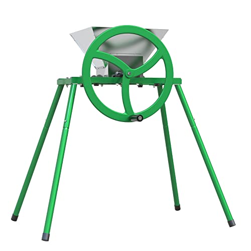 Stainless Steel Fruit Crusher with Flywheel Stand