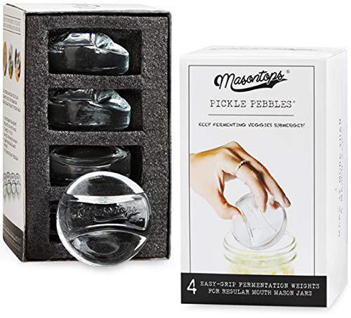 Mason Jar Fermentation Weight Set - Pickle Pebble