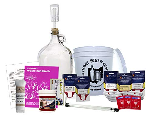 1 Gallon Fruit Wine Making Kit - Upgraded Edition