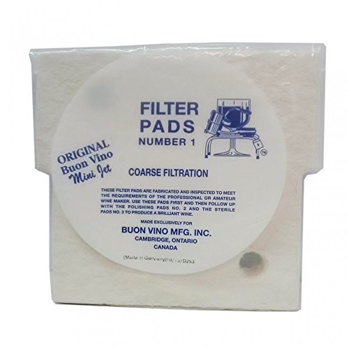 Mini Jet Wine Filter Pads - Coarse Brewing Kit