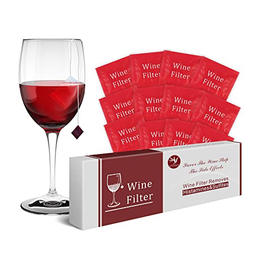 V7T7V7 Wine Filter - Remove Sulfites & Allergens (12 Pack)