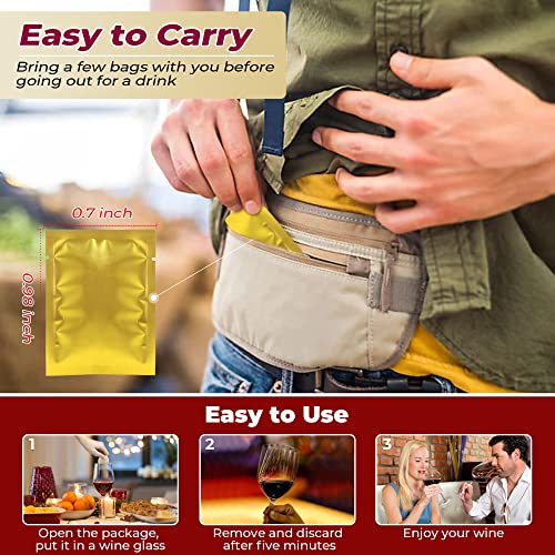 Trobing Wine Filter Bags for Sulfites and Tannins
