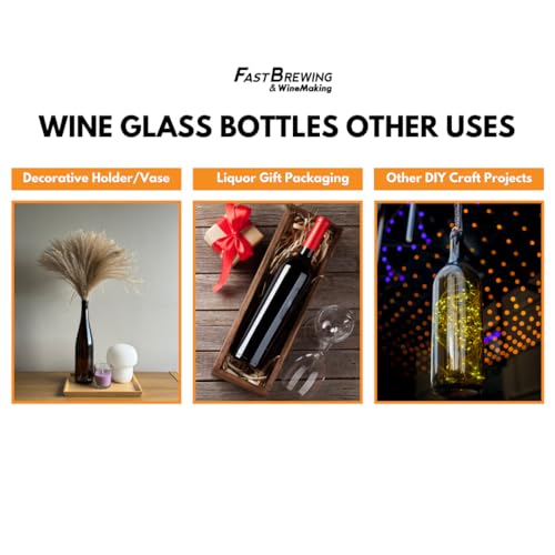FastRack W5 Bordeaux 750ml Empty Wine Bottles